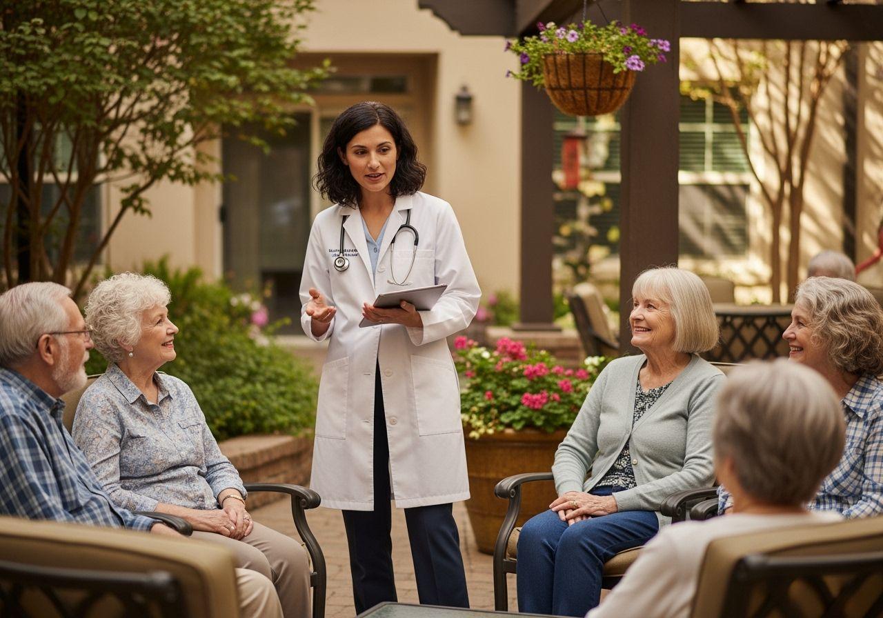 Physician care brought directly into a senior community